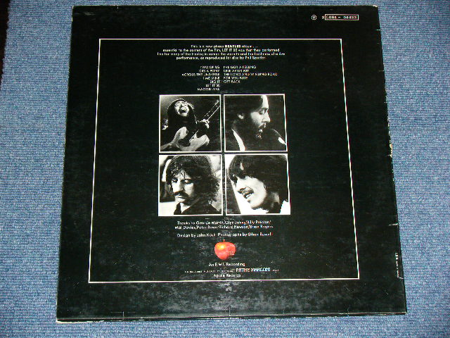 画像: THE BEATLES - LET IT BE ( Ex++/Ex+++) / 1970 FRANCE ORIGINAL Used LP 