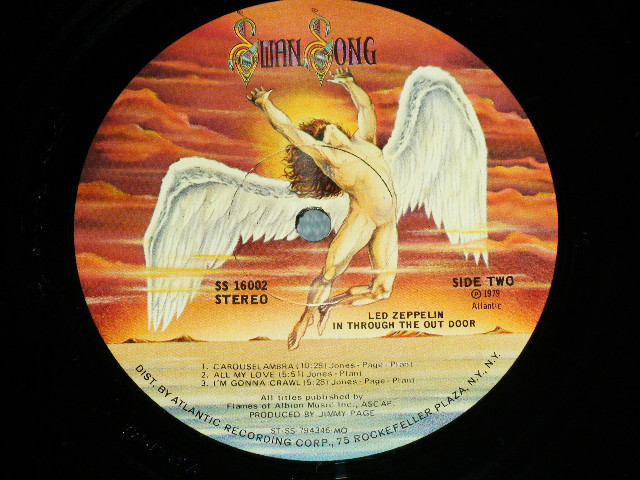 画像: LED ZEPPELIN - IN THROUGH THE OUT DOOR ( STRAWBERRY credit on Dead Wax )  / 1979 US AMERICA  ORIGINAL Used LP With OUTER BAG  