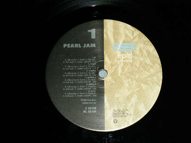 画像: PEARL JAM - Vs  VERSUS / 1993 US AMERICA ORIGINAL Used LP 