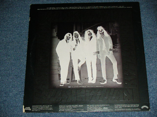 画像:  KISS - DRESSED TO KILL / 1975 US ORIGINAL 1st  PRESS EMBOSS JACKET + SILVER PRINTED LABEL  Used  LP 