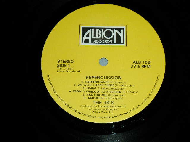 画像: THE dB's - REPERCUSSION / 1990 US ORIGINAL Used L12" Single 