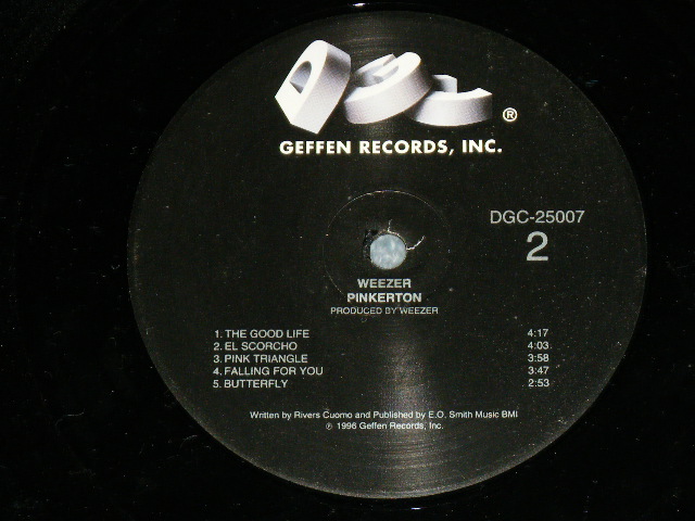 WEEZER - PINKERTON / 1996 US ORIGINAL Used LP - パラダイス・レコード