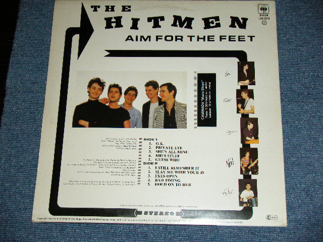 画像: THE HITMEN - AIM FOR TH3E FEET / 1980 HOLLAND ORIGINAL Used LP