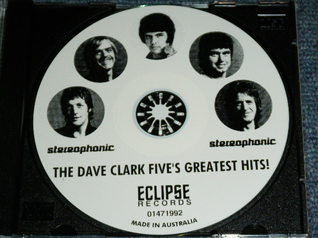 画像: DAVE CLARK FIVE, THE -  GREATEST HITS ( STEREO )  / 1992  AUSTRALIA Used CD-R 