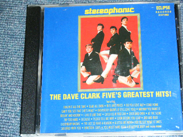 画像1: DAVE CLARK FIVE, THE -  GREATEST HITS ( STEREO )  / 1992  AUSTRALIA Used CD-R 