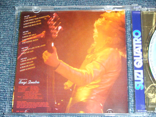 画像: SUZI QUATRO - LIVE AND KICKIN' ( 2 in 1  )  /  2002 RUSSIA   Brand New  CD 