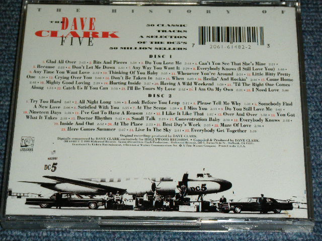 画像: DAVE CLARK FIVE, THE -  THE HISTORY OF DAVE CLARK FIVE  / 1993  US AMERICA ORIGINAL Used 2-CD 