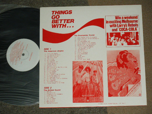 画像: VA OMNIBUS (JERRY LEE LEWIS,JAN&DEAN,THE WHO,THE SUPREMES,LITTLE RIVER BAND,+ more )  - THINGS GO BETTER WITH....(Coca-Cola CM SONGS )  / US ORIGINAL Promo Only Used LP 