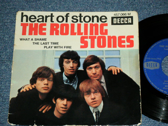 画像1: THE ROLLING STONES - HEART OF STONE ( 4Tracks EP : Ex/Ex-)  / 1965 MARCH FRANCE ORIGINAL 1st Press Used 7"EP with PICTURE SLEEVE 