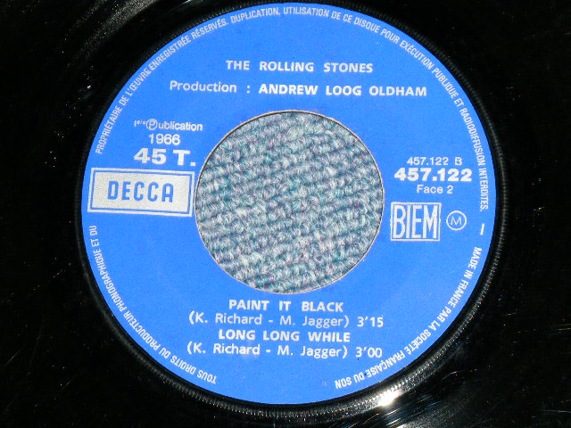 画像: THE ROLLING STONES - MOTHER'S LITTLE HELPER ( 4Tracks EP )  / 1966 SEPTEMBER FRANCE ORIGINAL 1st Press Used 7"EP with PICTURE SLEEVE 