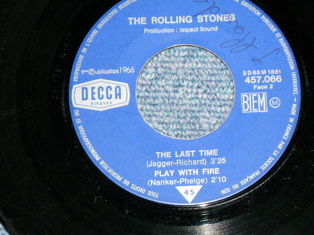 画像: THE ROLLING STONES - HEART OF STONE ( 4Tracks EP : Ex/Ex-)  / 1965 MARCH FRANCE ORIGINAL 1st Press Used 7"EP with PICTURE SLEEVE 