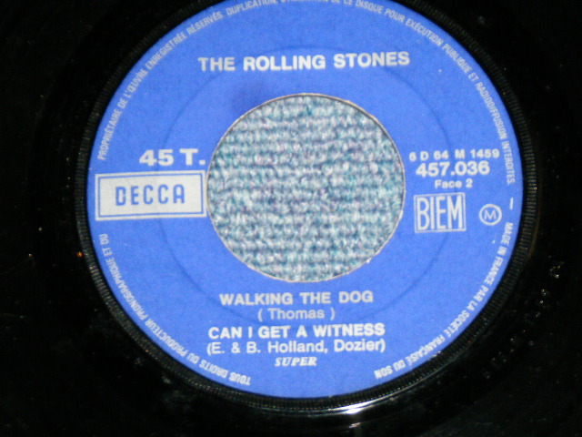画像: THE ROLLING STONES - CAROL ( 4Tracks EP )  / 1968 APRIL  FRANCE Reissue? Used 7"EP with PICTURE SLEEVE 
