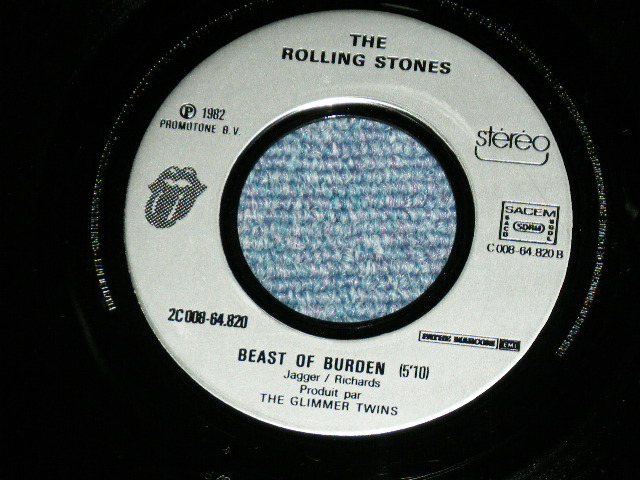 画像: The ROLLING STONES - GOING TO A GO GO  ( TOP OPEN JACKET : Ex+++/Ex+++)  / 1982 FRANCE ORIGINAL  Used 7"Single  with PICTURE SLEEVE 