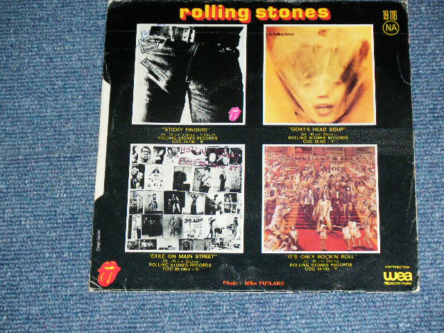 画像: The ROLLING STONES -  AIN'T TOO PROUD TO BEG ( SIDE OPEN JACKET : Ex++/Ex+++ )  / 1974 FRANCE ORIGINAL Used 7"Single  with PICTURE SLEEVE 