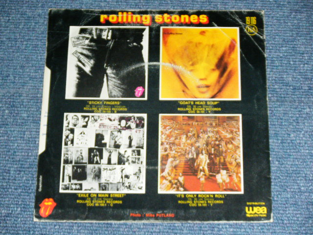 画像: The ROLLING STONES -  AIN'T TOO PROUD TO BEG ( SIDE OPEN JACKET : Ex/Ex+ )  / 1974 FRANCE ORIGINAL Used 7"Single  with PICTURE SLEEVE 