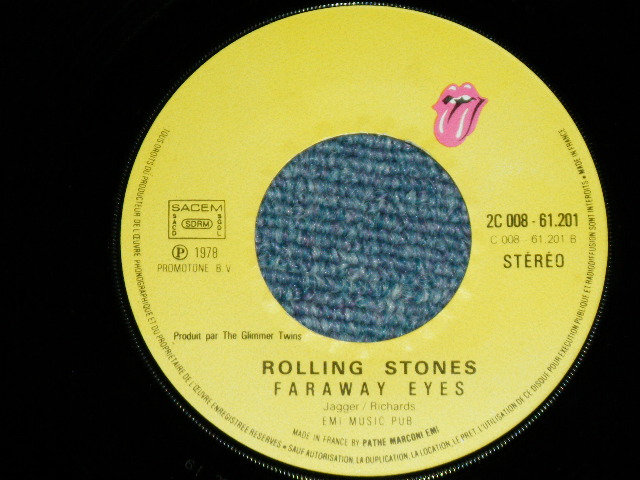 画像: The ROLLING STONES - MISS YOU ( TOP OPEN JACKET : Ex+/Ex++)  / 1978 FRANCE ORIGINAL Used 7"Single  with PICTURE SLEEVE 
