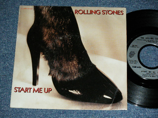 画像1: The ROLLING STONES - START ME UP ( SIDE OPEN JACKET : Ex/Ex++)  / 1981 FRANCE ORIGINAL  Used 7"Single  with PICTURE SLEEVE 