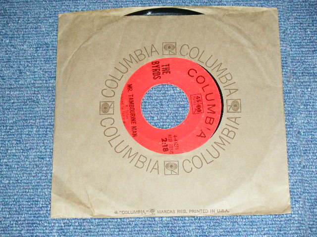 画像: THE BYRDS - MR. TABOURINE MAN ( Ex++/Ex++ )  Produced by TERRY MELCHER  / 1965 US AMERICA  ORIGINAL Used  7" Single 
