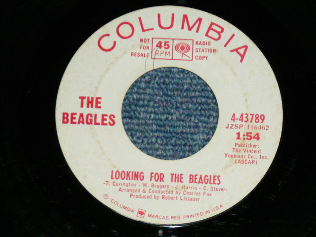 画像: THE BEAGLES - I WANNA CAPTURE YOU / 1966 US AMERICA  ORIGINAL White Label PROMO Used  7" Single 