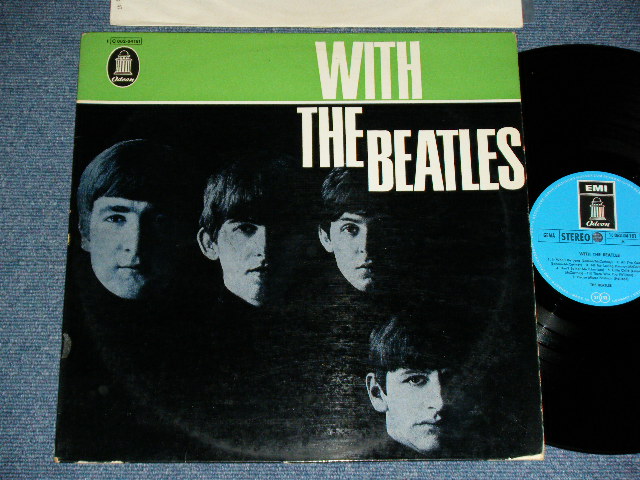 画像1: THE BEATLES - WITH THE BEATLES ( Ex+/MINT-) / 1970's  GERMAN 2nd Press? BLUE LABEL Used LP