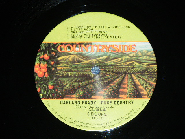 画像: GARLAND FRADY - PURE COUNTRY ( Produced by MICHEL NESMIS of The MONKEES ) / 1973 US ORIGINAL Used  LP
