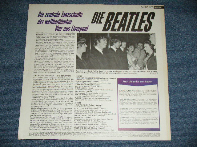 画像: DIE BEATLES - PLEASE PLEASE ME : DIE ZENTRALE TANZSHAFFE DER WELTBERUHMTEN VIER AUS LIVERPOOL ( Ex/MINT- )   / 1968 Release Version  GERMAN ONLY ORIGINAL Used LP 