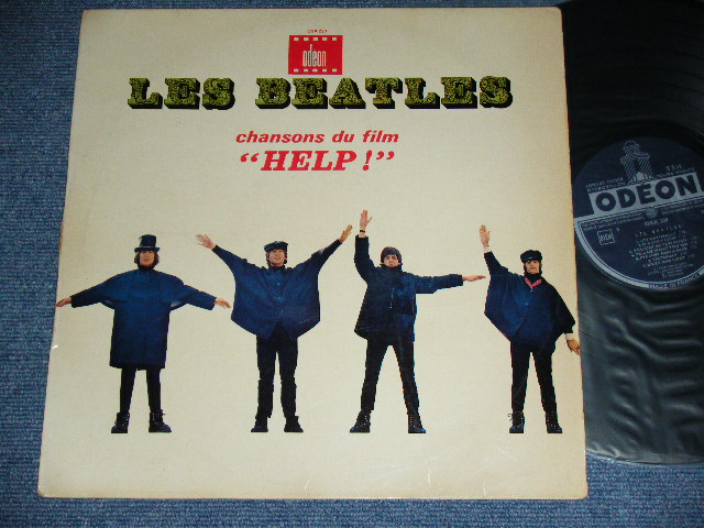 画像1: THE BEATLES - chanson du film "HELP" ( BLUE LABEL : Ex++/Ex+++ ) / 196? FRANCE ORIGINAL  'BLUE'  LABEL  Used LP 
