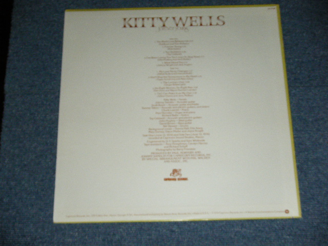 画像: KITTY WELLS - FOREVER YOUNG  / 1974 US AMERICA ORIGINAL Used LP 