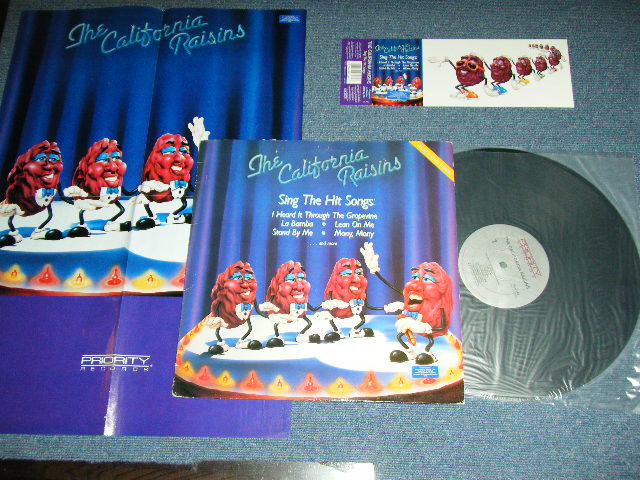 画像1: CALIFORNEA RAISINS ( BUDDY MILES etc...) - SING THE HIT SONGS ( With POSTER & FLYER ) ( Ex++/MINT-)  / 1987 US AMERICA ORIGINAL Used LP 