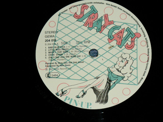 画像: STRAY CATS - GONNA BALL (Ex+/Ex+++ EDSP) / 1981 UK ENGLAND ORIGINAL Used LP 