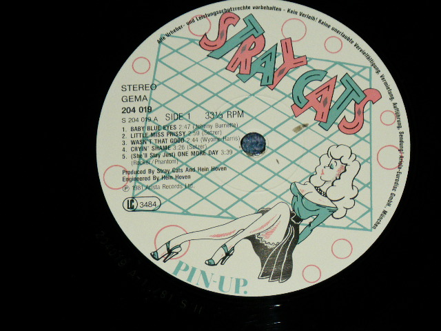 画像: STRAY CATS - GONNA BALL  (MINT-/MINT) / 1981  NETHERLANDS/HOLLAND ORIGINAL Used LP 