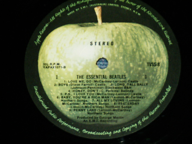 画像: THE BEATLES - THE ESSENTIAL BEATLES ( Ex+/MINT-) / 1970's  AUSTRALIA Used LP