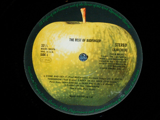 画像: BADFINGER - THE BEST OF / 1995 UK ORIGINAL Used 2-LP's 