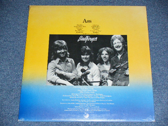 画像: BADFINGER - ASS  (With CUSTOM INNER SLEEVE) (Ex+++/MINT-) / 1973 US AMERICA ORIGINAL Used LP 