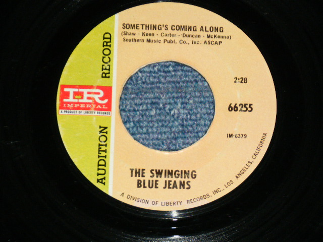 画像: THE SWINGING BLUE JEANS - TREMBLIN'  / 1967 US AMERICA  ORIGINAL AUDITION LABEL PROMO Used  7"SINGLE
