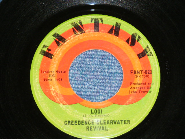 画像: CCR / CREEDENCE CLEARWATER REVIVAL - BAD MOON RISING  ( Ex+/Ex+ ) /1969  US AMERICA ORIGINAL Used  7"SINGLE 