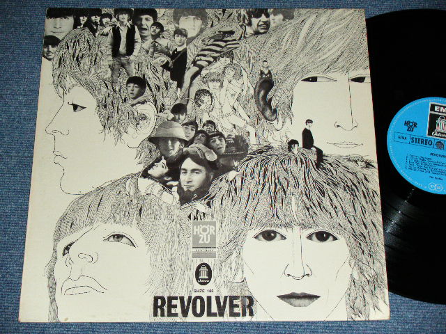 画像1: THE BEATLES - REVOLVER ( Ex++,Ex/MINT- )  / 1970's GERMAN Reissue BLUE Label & HAND writing Matrix # Used LP 
