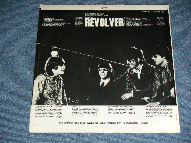 画像: THE BEATLES - REVOLVER ( Ex+++/Ex+++ )  / 1965 FRANCE ORIGINAL MONO Used LP 