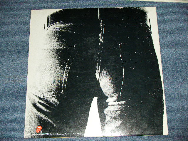 画像: The ROLLING STONES - STICKY FINGERS ( Ex++/Ex+++ ) / 1977 US AMERICA  REISSUE "ZIPPER COVER" Used LP 