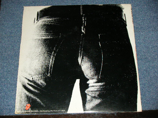 画像: The ROLLING STONES - STICKY FINGERS ( Ex+/Ex+++ ) / 1977 US AMERICA  REISSUE "ZIPPER COVER" Used LP 