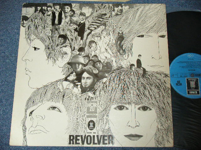 画像1: THE BEATLES - REVOLVER ( Ex+/Ex++ )  / 1970's GERMAN Reissue BLUE Label & TYPING Style Matrix # Used LP 