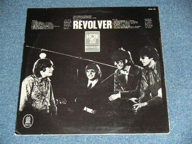 画像: THE BEATLES - REVOLVER ( Ex++,Ex/MINT- )  / 1970's GERMAN Reissue BLUE Label & HAND writing Matrix # Used LP 