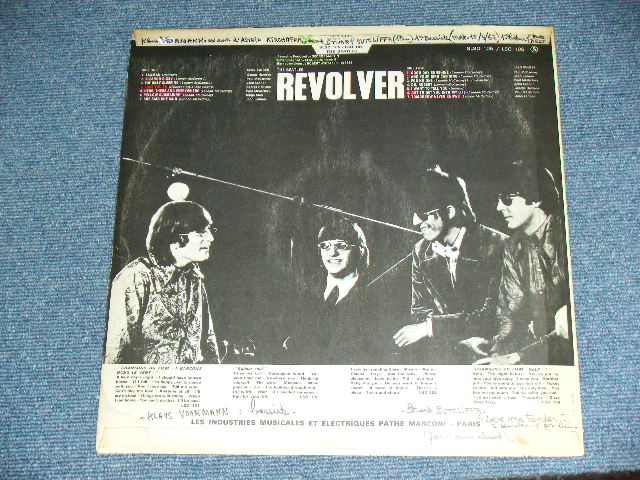 画像: THE BEATLES - REVOLVER ( Ex+,Ex/Ex+++ )  / 1965 FRANCE ORIGINAL MONO Used LP 