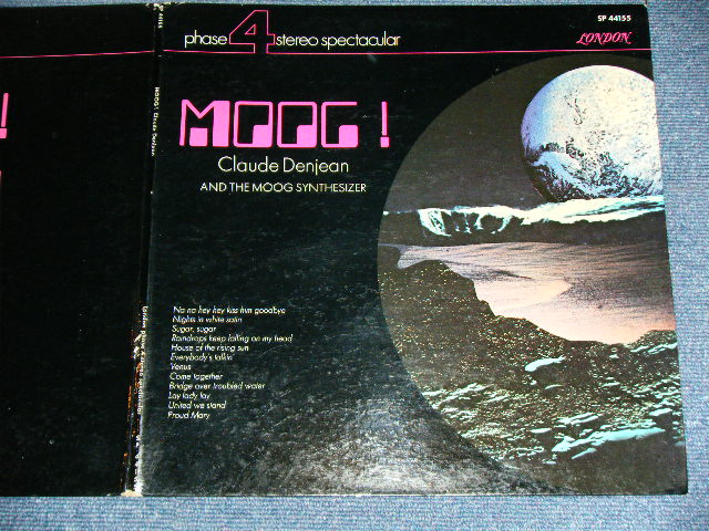 画像: CLAUDE DENJEAN and The MOOG SYNTHESIZER - MOOG! / 1970 US AMERICA ORIGINAL Used LP 