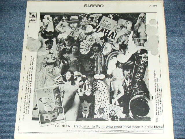 画像: BONZO DOG DOO/DAH BAND - GORILLA ( With BOOKLET )  / 1968 US AMERICA ORIGINAL PROMO Only MONO press Used LP 