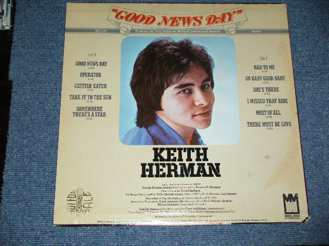 画像: KEITH HERMAN - GOOD NEWS DAY / 1977 US AMERICA ORIGINAL Used LP 