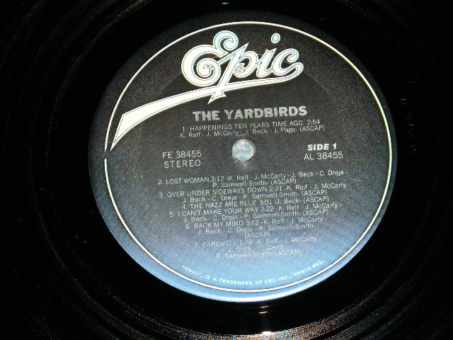 画像: The YARDBIRDS - ROGER THE ENGINEER  / 1983 US AMERICA  Reissue Used LP 