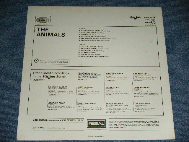 画像: The ANIMALS -  THE ANIMALS / UK ENGLAND Reissue Used LP 