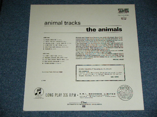 画像: The ANIMALS - ANIMAL TRACKS   / 1980's UK ENGLAND Reissue Used LP 