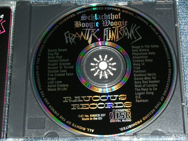 画像: FRANTIC FLINTSTONES - SCHILACHTHOF  BOOGIE WOOGIE / 1999 UK ENGLAND Version  Brand New CD  